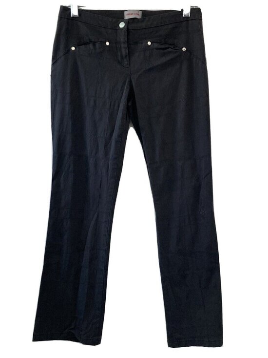 Versace Pants - Versace Classic Pants Womens Size 30 Black Trousers